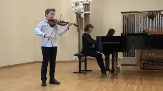 Domas Kaselis, Charles Dancla &bdquo;Air varie Theme by Bellini&ldquo;  No.3 Op. 89