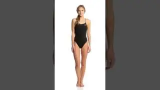 TYR Women's Camo Star Crosscutfit One Piece Swimsuit | SwimOutlet.com