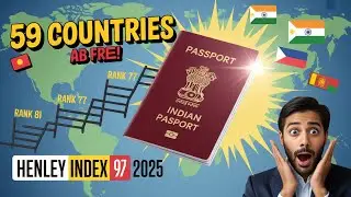 India Ka Passport Ab Aur Powerful! 🇮🇳 Henley Index 2025 Ranking Explained