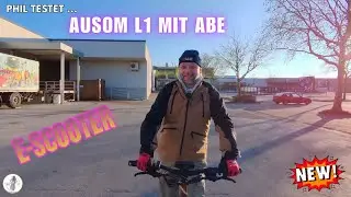 AUSOM E- Scooter mit ABE im Test ! Lohnt sich der Kauf ?