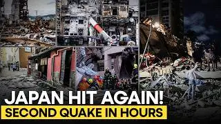 Japan Hit By Second Earthquake In One Day; Magnitude 6.2 Quake Strikes Hokkaido | WION Originals