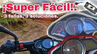 COMO ARREGLAR 3 FALLAS DE TACOMETRO PULSAR NS 200 (TODOS LOS MODELOS). 💥🔥