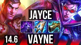 JAYCE vs VAYNE (TOP) | 11/1/7, 6 solo kills, 700+ games, Legendary | EUW Master | 14.6