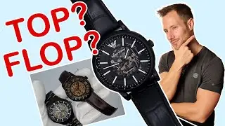 &Uuml;berteuerte Modeuhren? Die Fashionwatch Emporio Armani Meccanico AR60008 begeistert mich trotzdem!