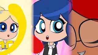 MIRACULOUS LADYBUG -  Girls Group transformation - Marinette, Alya, Chloe