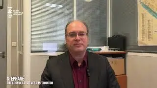 Portrait de St&eacute;phane, de la Direction des Syst&egrave;mes d'Information