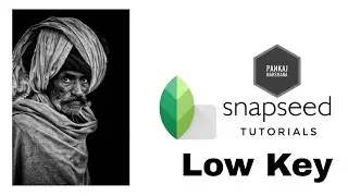 Snapseed Photo editing - Creating Low Key