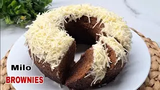 BROWNIES  COKLAT MILO 2 TELUR SUPER LEMBUT DAN NYOKLAT BANGET‼️