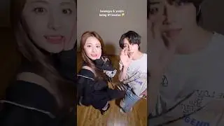 [TXT] they have no fear 🤣 #BEOMGYU #YUNJIN