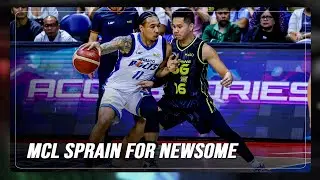 PBA: Meralco's Chris Newsome uncertain for Game 5 due to MCL sprain | ABS-CBN News