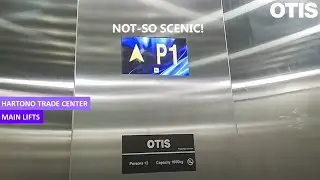 OTIS GEN 2 Elevators (Not-So-Scenic) at Hartono Trade Center, Solo Baru, Surakarta