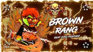 Honey Singh - Brown Rang Mini Militia Classic Beat Sync Montage || MMC Montage 😈