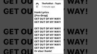 TheFatRat - Honk (Lyrics)
