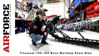 Titanium 700 154 Warthog Snow Bike