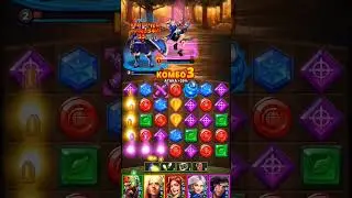 И снова бьём боссов в игре Puzzle Combat #gaming #game #puzzle #puzzlecombat