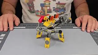 Lego 31090 1 b2 Underwater Crane assembly