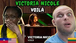 РЕАКЦИЯ НА Victoria Nicole - Voilà (концерт на шоу The Voice Kids Portugal Blinds) | ПЕРВОЕ СЛУШАНИЕ