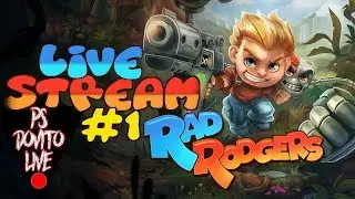 Rad Rodgers Gameplay Walkthrough LIVE STREAM #1