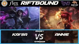 Kai'Sa VS Annie [Riftbound Gameplay Round 1]