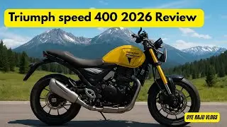 Triumph Speed 400 😳| 2026 Model Detailed Review 👍🏻 | features , Milage, Price..? ❤️
