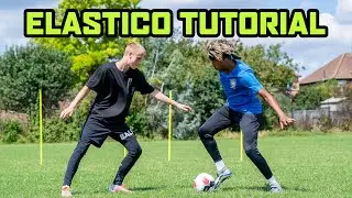 HOW TO DO THE ELASTICO LIKE RONALDINHO 🔥 | KitLab
