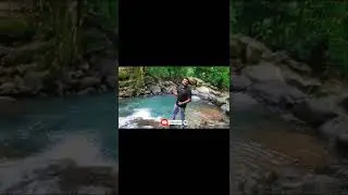 Hidden Waterfall / Karnataka#hiddenwaterfall  #travelwithashwin #adventure #trekking #travelvlog