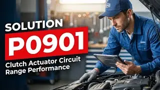 Как исправить ошибку P0901 OBD II &mdash; неисправность цепи привода сцепления.