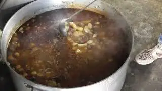 COMIDA DE PATATAS CON JABALÍ