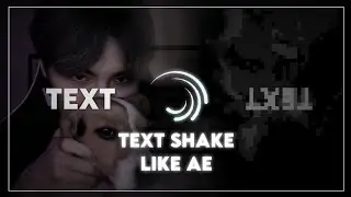 Text Shake like AE tutorial || Alight Motion
