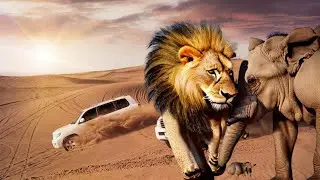 IT'S  COOL 😉👍 HOW  THE ARTIFICIAL INTELLIGENCE SEE WILD ANIMALS!!