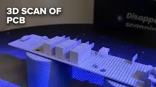 3D Scan of PCB Using AESUB 3D Scanningspray