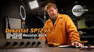 Vintage Dekastat SP1298 Decade Resistor Rack: Precision you can feel. ⚡