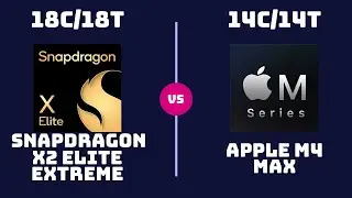 Snapdragon X2 Elite Extreme(X2E-96-100) vs Apple M4 Max (14-Core) &ndash; CPU Comparison | Which CPU wins?