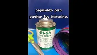 calando la fuerza del adhesivo para lonas de pvc  HH-66 vinyl cement