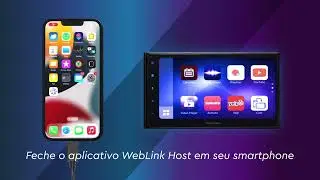 Espelhamento de Smartphone via WebLink&reg; Cast (iPhone/Android&trade;)