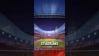 These are the 3 Most Iconic Football stadiums in Europe!! #football #shorts