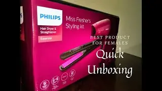 Cheapest Philips Hair Straightener Dryer Kit | Philips HP8643/46 kit | Philips Hair Styling Kit |