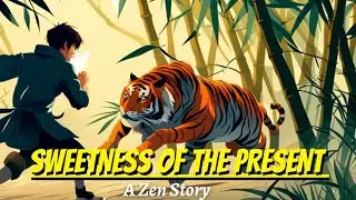 THE TIGER's CHASE - A Zen Story to Find Peace in Present Moment !