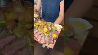 HUGE T-Bone Platter | Madeleine Restaurant in Perth