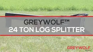 Skid Steer Loader 24 Ton Log Splitter | GreyWolf&trade; Attachments