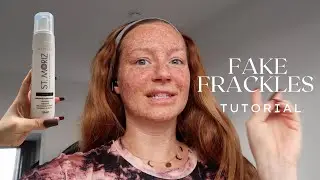 Fake Frackles Tutorial (full face) mit Selbstbr&auml;uner 😱