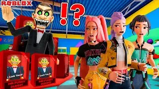 Kpop Demon Hunters Plays Escape Mr Funny's ToyShop! (SCARY OBBY) ROBLOX