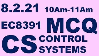control system mcq | ec8391 mcq questions | control system mcq anna university | CHORME TECH