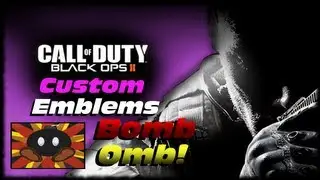 Black Ops 2 Custom Emblem Speed Art! How To Make A Bomb-Omb! (1080p)