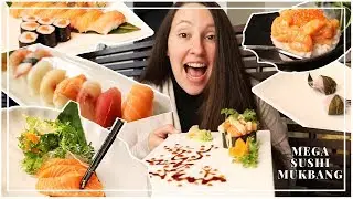 SUSHI MUKBANG EATING SHOW ITA #27 - LA PIU' GRANDE MANGIATA DI SUSHI DELLA NOSTRA VITA!