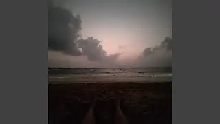 One Person in the Middle of the Beach