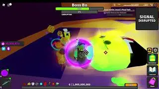 Soloing the probably most easiest non-event mega-boss in Ghost simulator