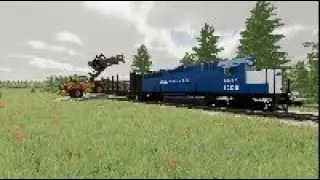 FS22 - No Man's Land - A day in the Life of the Train.