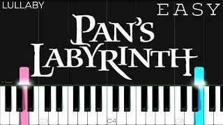 Pan’s Labyrinth Lullaby | EASY Piano Tutorial