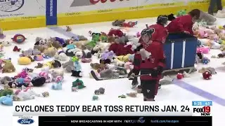 Cincinnati Cyclones to host Teddy Bear Toss